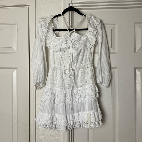 Alice McCall Love of Mine Broderie Anglaise Dress Size 4 - Picture 8 of 16